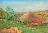 (nos 29 à 89) Éthiopie, Toukoul Cotoue by Henry de Monfreid, Aquarelle, sold Mar 2017