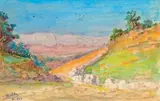 (nos 29 à 89) Sur la route de Toulon by Henry de Monfreid, 1966, Aquarelle, sold Mar 2017