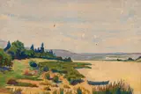 (nos 29 à 89) La Franqui by Henry de Monfreid, 1923, Aquarelle, sold Mar 2017
