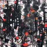 Sans titre by Ye Xing-Qian, Aquarelle sur papier de riz marouflé sur panneau de bois, sold Feb 2017
