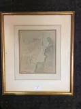 Matines by Jules Adler, Aquarelle, sold Nov 2016