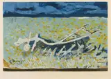 La charrue dans les champs by Georges Braque, Lithographie en couleur signée et numérotée:, sold Nov 2016