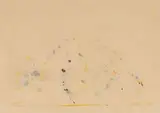 Composition by Zoran Mušič, 1965, Aquarelle et crayon sur papier, sold Nov 2016