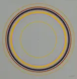 Composition cinétique by Antonio Asis, 1980, Gouache signée et datée, sold Jul 2022