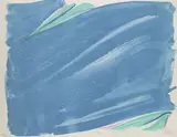 Composition en bleu by Olivier Debré, Lithographie, sold Jun 2022
