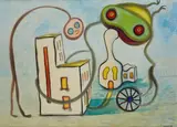 Le supplice de Tantale by Grace Pailthorpe, 1938, Aquarelle sur papier, sold Nov 2019