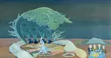 Sans titre by Lucien Coutaud, Gouache sur papier, sold Apr 2022