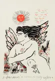Et souvenir de Willy by Alekos Fassianos, Lithographie en couleurs titrée datée et signée, sold Apr 2022