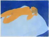 Nu allongé by Pierre Boncompain, Pastel, sold Apr 2022