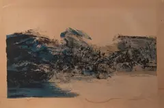 Sans titre by Zao Wou-ki, 1976, Lithographie sur papier, sold May 2022