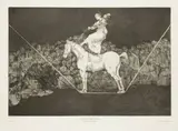 Una reïna del circo. 1816-1824 by Francisco Goya y Lucientes, Eau-forte, aquatinte et brunissoir, sold Nov 2016