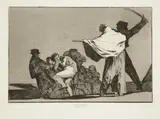 ¡ Que guerrero! 1816-1824 by Francisco Goya y Lucientes, Eau-forte, aquatinte et brunissoir, sold Nov 2016