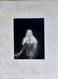 Et il avait en sa main droite sept étoiles... (Apocalypse de Saint Jean, pl. I) by Odilon Redon, Lithographie, sold Nov 2016