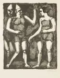 Parade. 1926 by Georges Rouault, Lithographie, sold Nov 2016