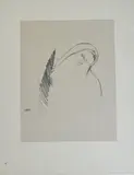 Le Sommeil. 1898 by Odilon Redon, Lithographie, sold Nov 2016