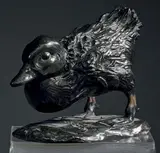 Caneton by Alfred Sanchez, Épreuve en bronze à patine brune, sold Jun 2016