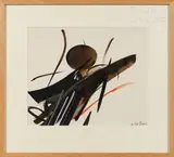 Sans titre by Huguette Arthur Bertrand, Encre et aquarelle sur papier, sold Oct 2022
