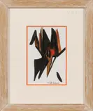 Sans titre by Huguette Arthur Bertrand, Encre et gouache sur papier, sold Oct 2022