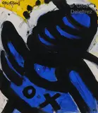 L'Ange bleu by John Christoforou, Gouache sur papier, sold Oct 2022