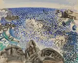 Le port d’Ulysse by Raoul Dufy, Aquarelle sur papier, sold Jun 2022