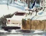 Westmount by William Showell, Aquarelle, sold Jan 2020
