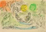 Le Concert by Marc Chagall, Lithographie originale, sold Dec 2019