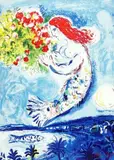 Baie des anges" by Marc Chagall, 1962, Affiche lithographique, sold Oct 2019