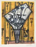 Fleurs by Bernard Buffet, Lithographie, sold Sep 2019