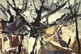 Sans titre by Suzanne Bergeron, Toile d’araignée", vers, sold Mar 2019