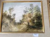 Clairière by Jean-Michel Noquet, Toile signée en bas à droite, sold Sep 2018