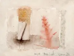 Paisaje i abeto by Bernardí Roig, 1988, Aquarelle sur papier, sold Jul 2016