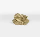 Chou-fleur, circa 1969 by Jean Messagier, Bronze doré signé à la base, sold Jun 2016