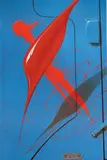 Blue Truck by Michael English, 1982, Affiche, sold Jun 2016