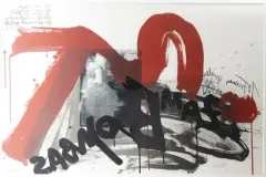 Sans titre by Wolf Vostell, 1990, Lithographie sur papier, sold Jul 2024