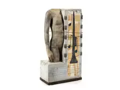 Pentagrama by Josep Bofill, mixed media, sold Mar 2022