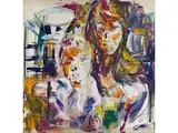 Frau mit Kind by Heiko Pippig, mixed media, offered Dec 2023