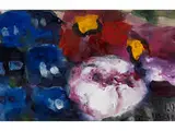 Kirsche by Klaus Fußmann, watercolor, offered Sep 2015