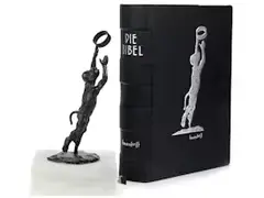 Untitled by Jörg Immendorff, bronze, sold Mar 2023