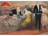 Untitled by Axa-Abadie Zigaretten-Papierhülsen, gouache, sold Dec 2024