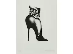 Untitled by Allen Jones, lithograph, sold Dec 2022