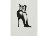 Untitled by Allen Jones, lithograph, sold Dec 2022