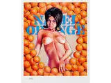 Orange by Mel Ramos, offset lithograph, offered Jul 2018