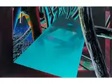 Der Pool by Stefan Laskowski, geb. 1957 Köln, acrylic, offered Apr 2018