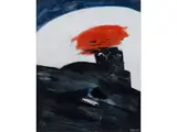 Untitled by Saverio Rampin, oil on panel, offered Jun 2023