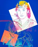 Wayne Gretzky #99 (F.&S.II.306) by Andy Warhol, screenprint on Lenox Museum Board, sold Nov 2021