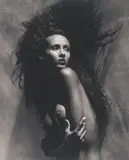 Iman“, Los Angeles by Greg Gorman, 1988, Späterer Silbergelatineabzug, sold Dec 2024