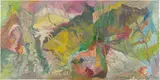 Landschafts-Phantasterei by Bernard Schultze, 2000, Öl auf Leinwand, sold Jan 2025