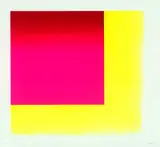 Münchner Rot 1 by Rupprecht Geiger, 2005, Farbserigrafie auf BFK Rives-Velin, sold Feb 2025