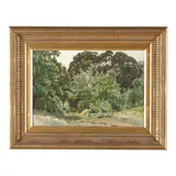 A Wood Road, Matunuck, Rhode Island by Anna Richards Brewster, Oil on canvas mounted to board, sold Sep 2024