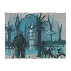 Luxembourg by Jean Hélion, Oil on canvas, sold Sep 2024